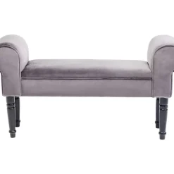 Sitzbänke-KARE Design Bank Wing Grau