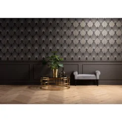 Sitzbänke-KARE Design Bank Wing Grau