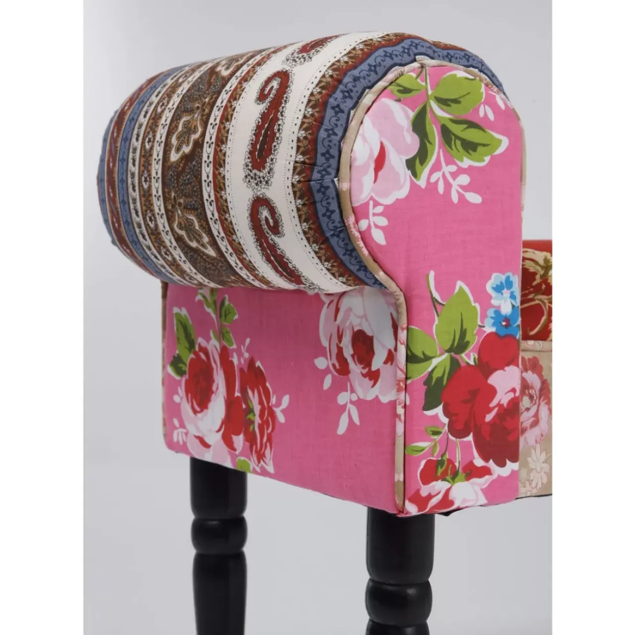 Sitzbänke-KARE Design Bank Wing Patchwork Red
