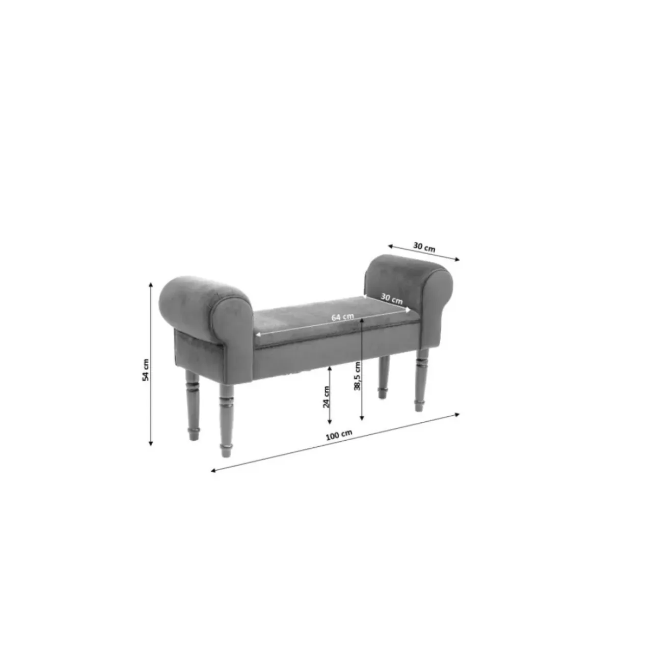 Sitzbänke-KARE Design Bank Wing Rose