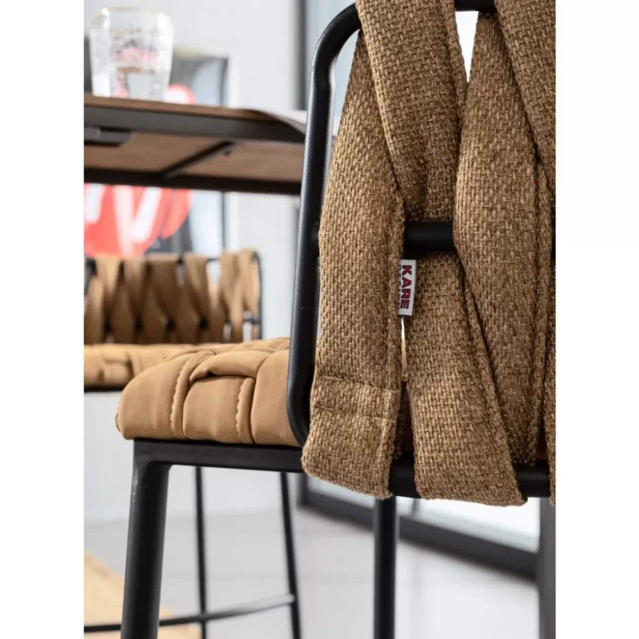 Sitzbänke-KARE Design Barhocker Cheerio Gelb