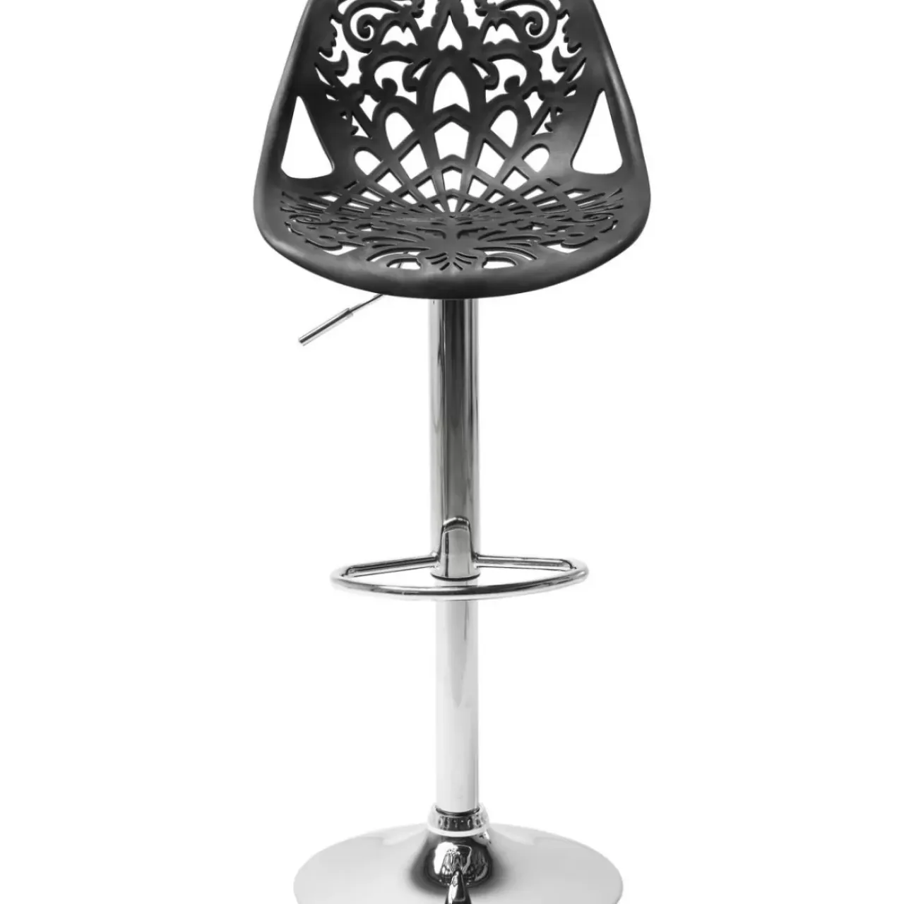 Sitzbänke-KARE Design Barhocker Ornament Black
