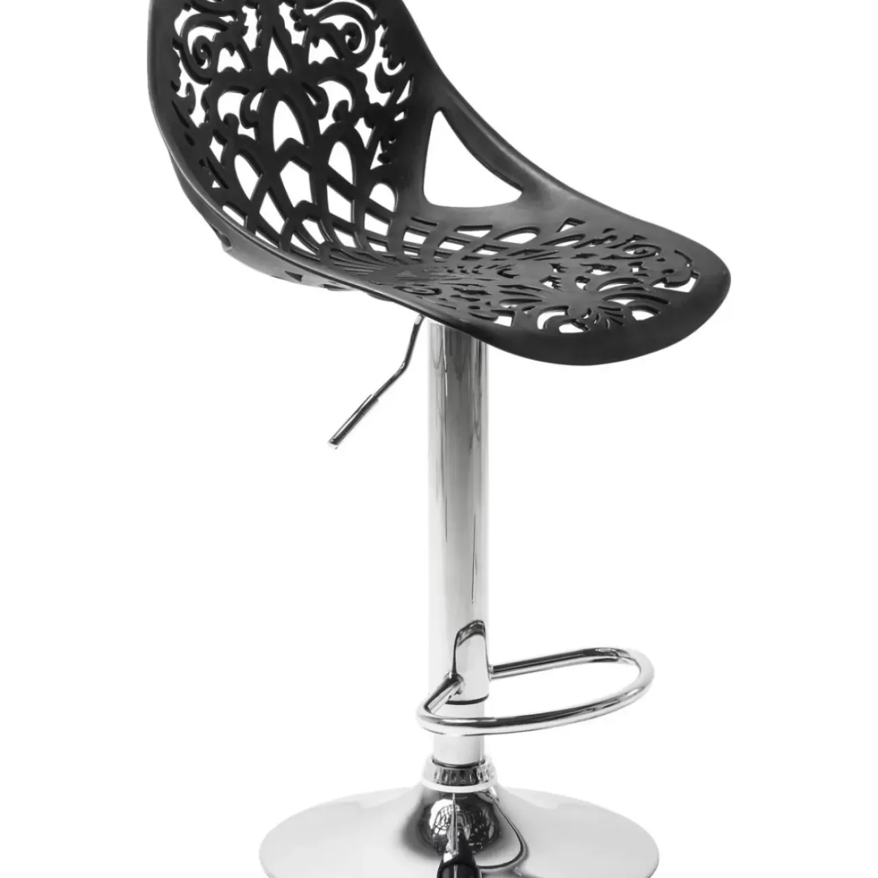 Sitzbänke-KARE Design Barhocker Ornament Black