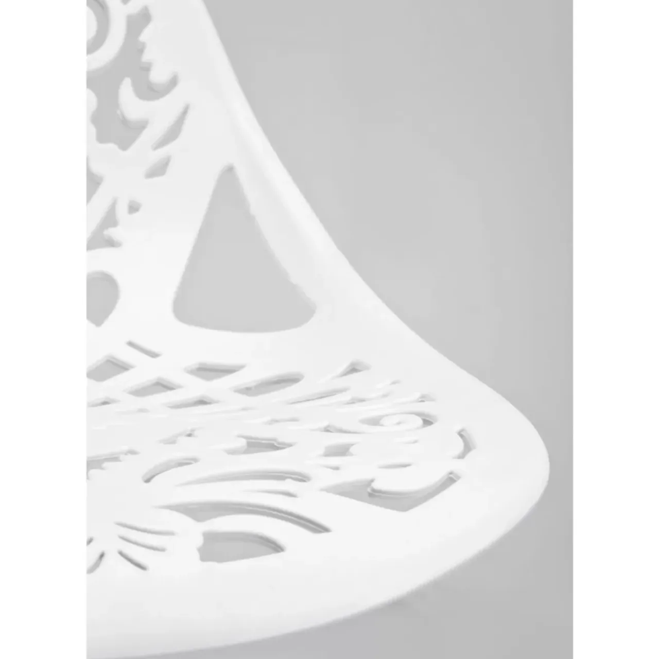 Sitzbänke-KARE Design Barhocker Ornament White
