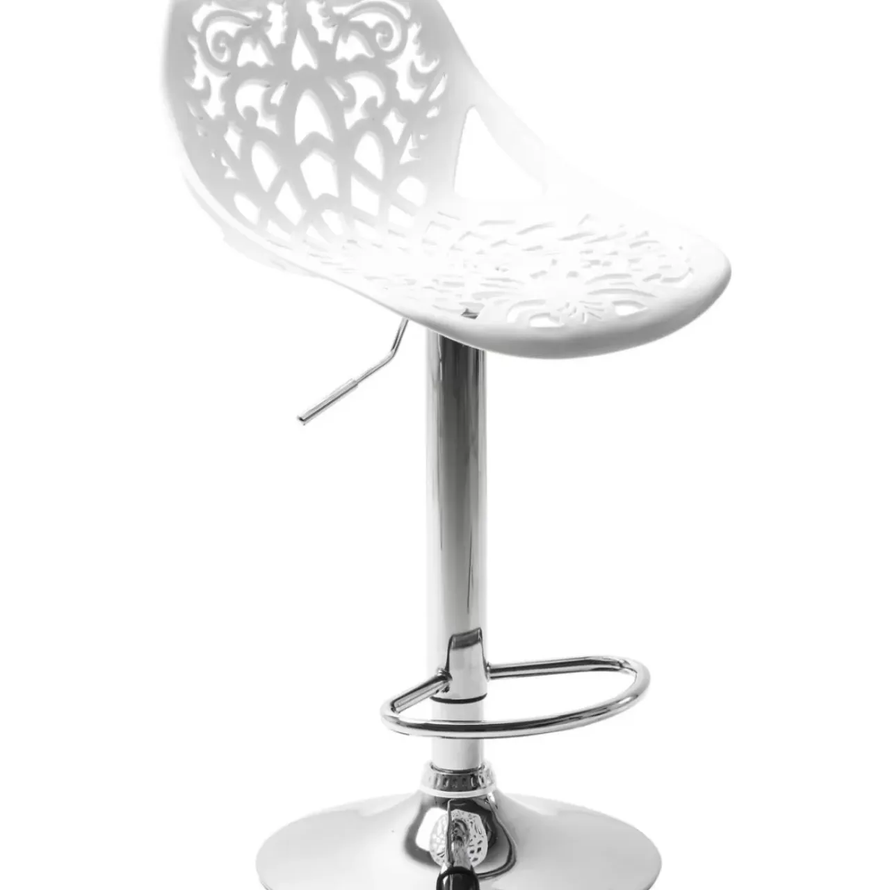 Sitzbänke-KARE Design Barhocker Ornament White