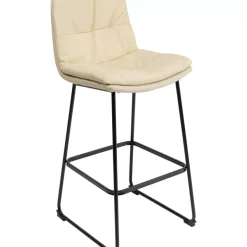 Sitzbänke-KARE Design Barstuhl Daria Creme 75Cm