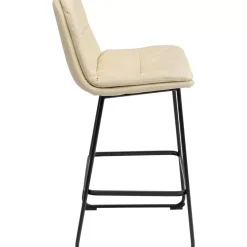 Sitzbänke-KARE Design Barstuhl Daria Creme 75Cm
