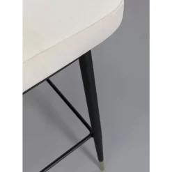 Sitzbänke-KARE Design Barstuhl Hojas Beige