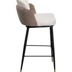 Sitzbänke-KARE Design Barstuhl Hojas Beige