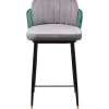 Sitzbänke-KARE Design Barstuhl Hojas Grau