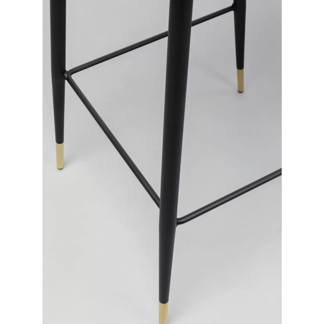Sitzbänke-KARE Design Barstuhl Hojas Grau
