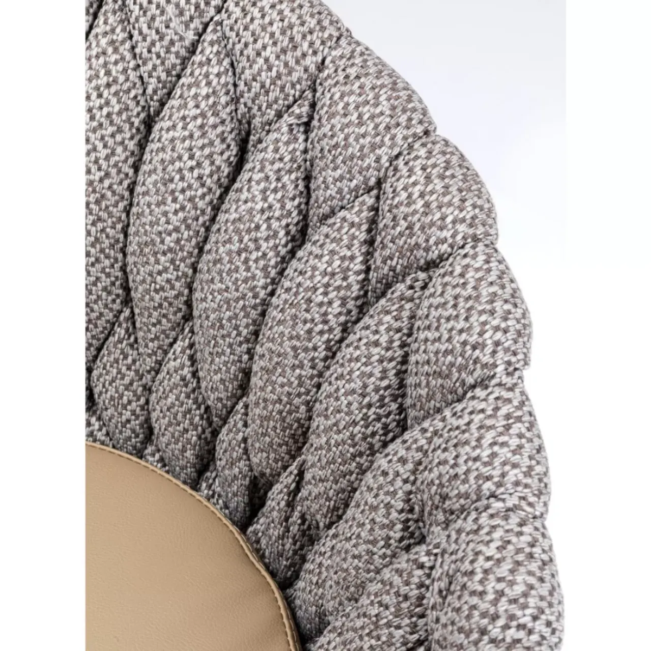 Sitzbänke-KARE Design Barstuhl Knot Tweed