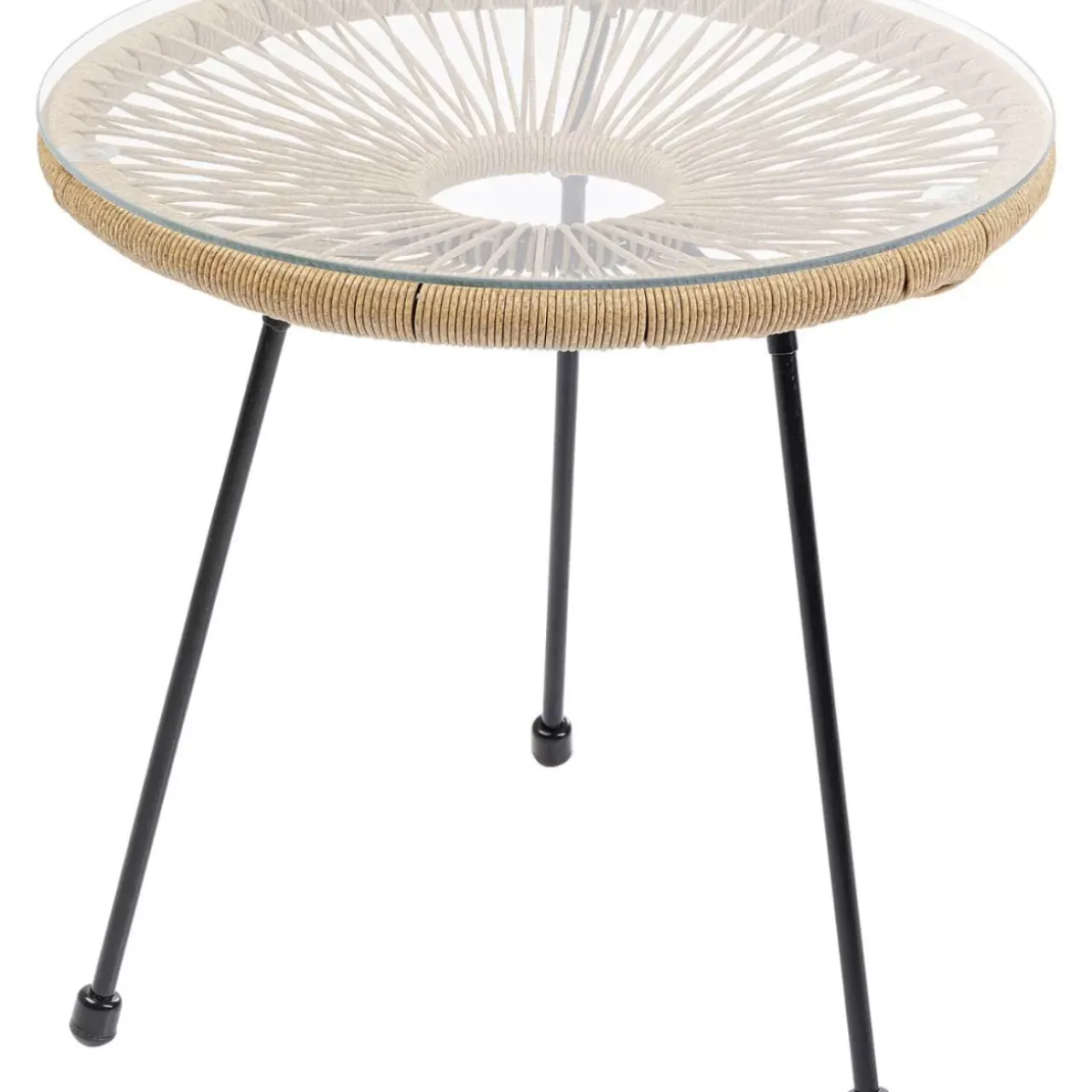 Outdoormöbel-KARE Design Beistelltisch Acapulco Natur