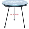 Outdoormöbel-KARE Design Beistelltisch Acapulco Schwarz
