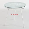 Outdoormöbel-KARE Design Beistelltisch Acapulco Weiss