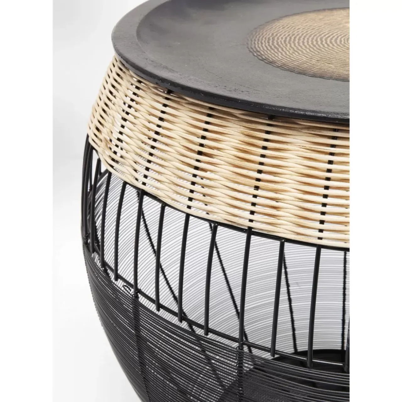 Tische-KARE Design Beistelltisch African Drums (2/Set)