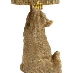 Tische-KARE Design Beistelltisch Animal Bear Gold 35X34Cm
