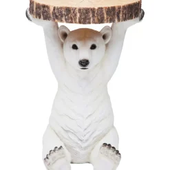Tische-KARE Design Beistelltisch Animal Polar Bear O37Cm