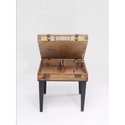 Tische-KARE Design Beistelltisch Collector Nature 55X55Cm
