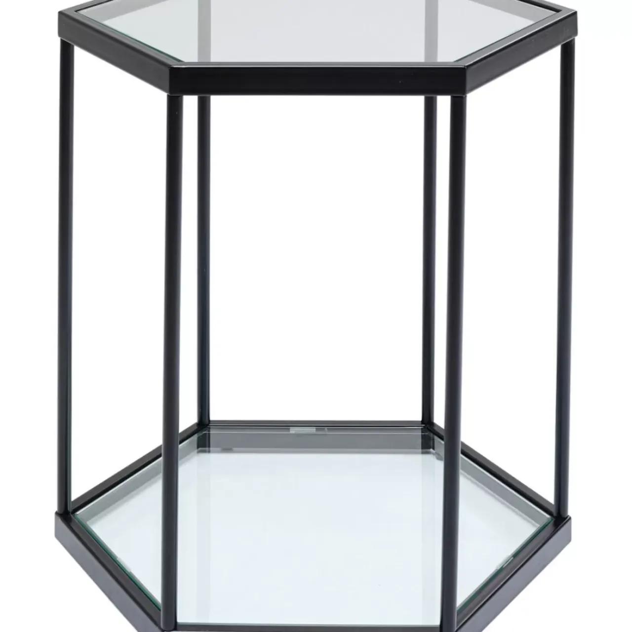 Tische-KARE Design Beistelltisch Comb Schwarz 55Cm