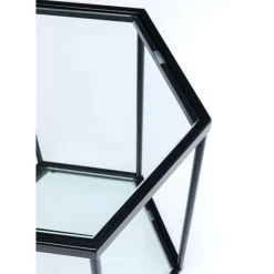 Tische-KARE Design Beistelltisch Comb Schwarz 55Cm