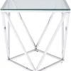 Tische-KARE Design Beistelltisch Cristallo 50X50Cm