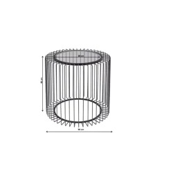 Tische-KARE Design Beistelltisch Dimension O50