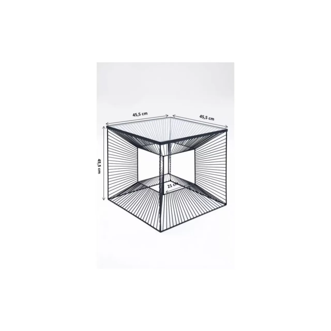 Tische-KARE Design Beistelltisch Dimension 45X45Cm