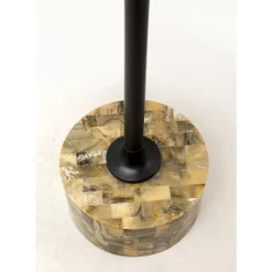 Tische-KARE Design Beistelltisch Domero Mosaic Grau O25Cm