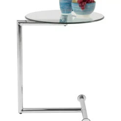 Tische-KARE Design Beistelltisch Easy Living Klarglas O46Cm