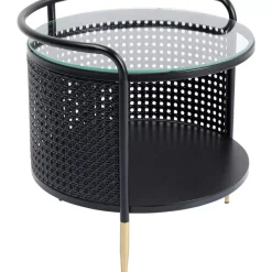 Tische-KARE Design Beistelltisch Fence O45Cm