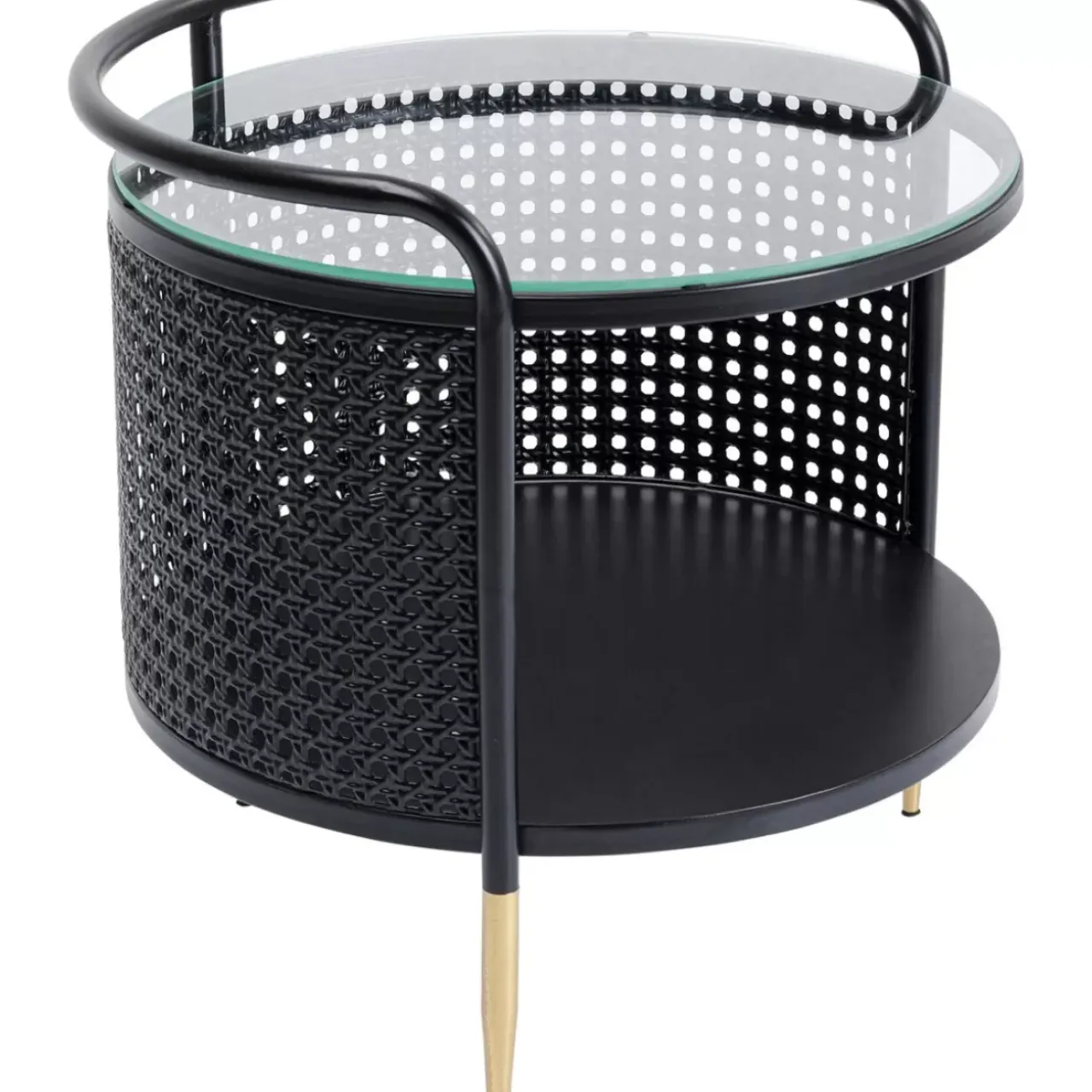 Tische-KARE Design Beistelltisch Fence O45Cm