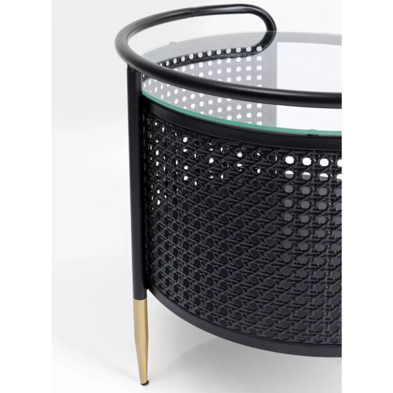 Tische-KARE Design Beistelltisch Fence O45Cm