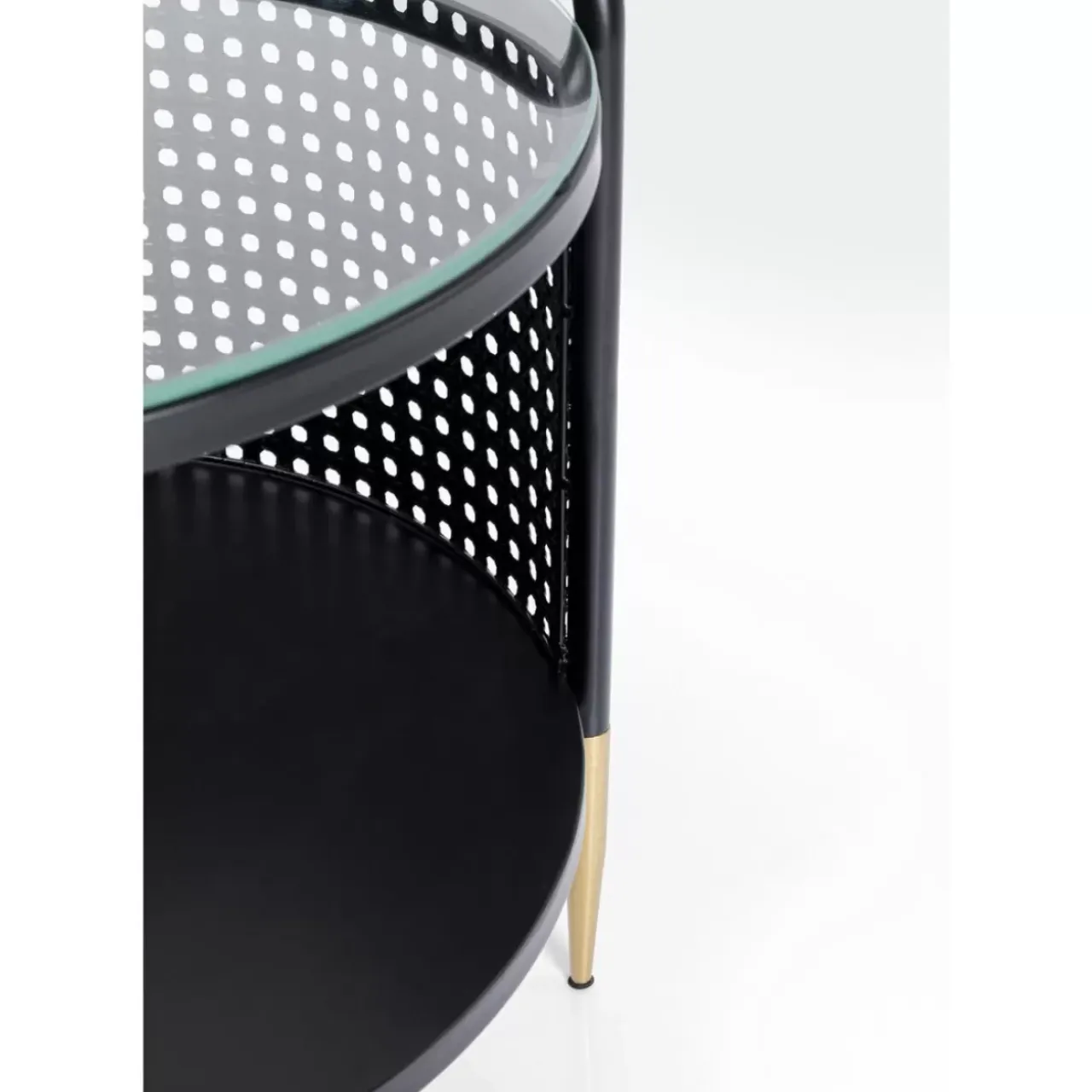 Tische-KARE Design Beistelltisch Fence O45Cm