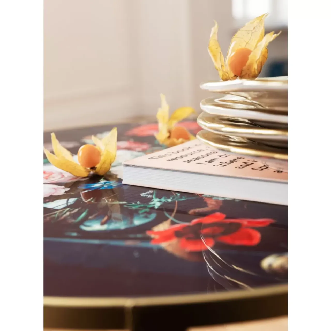 Tische-KARE Design Beistelltisch Flores O55Cm