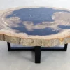 Tische-KARE Design Beistelltisch Gamma Versteinertes Holz