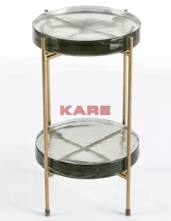 Tische-KARE Design Beistelltisch Ice Double O30Cm