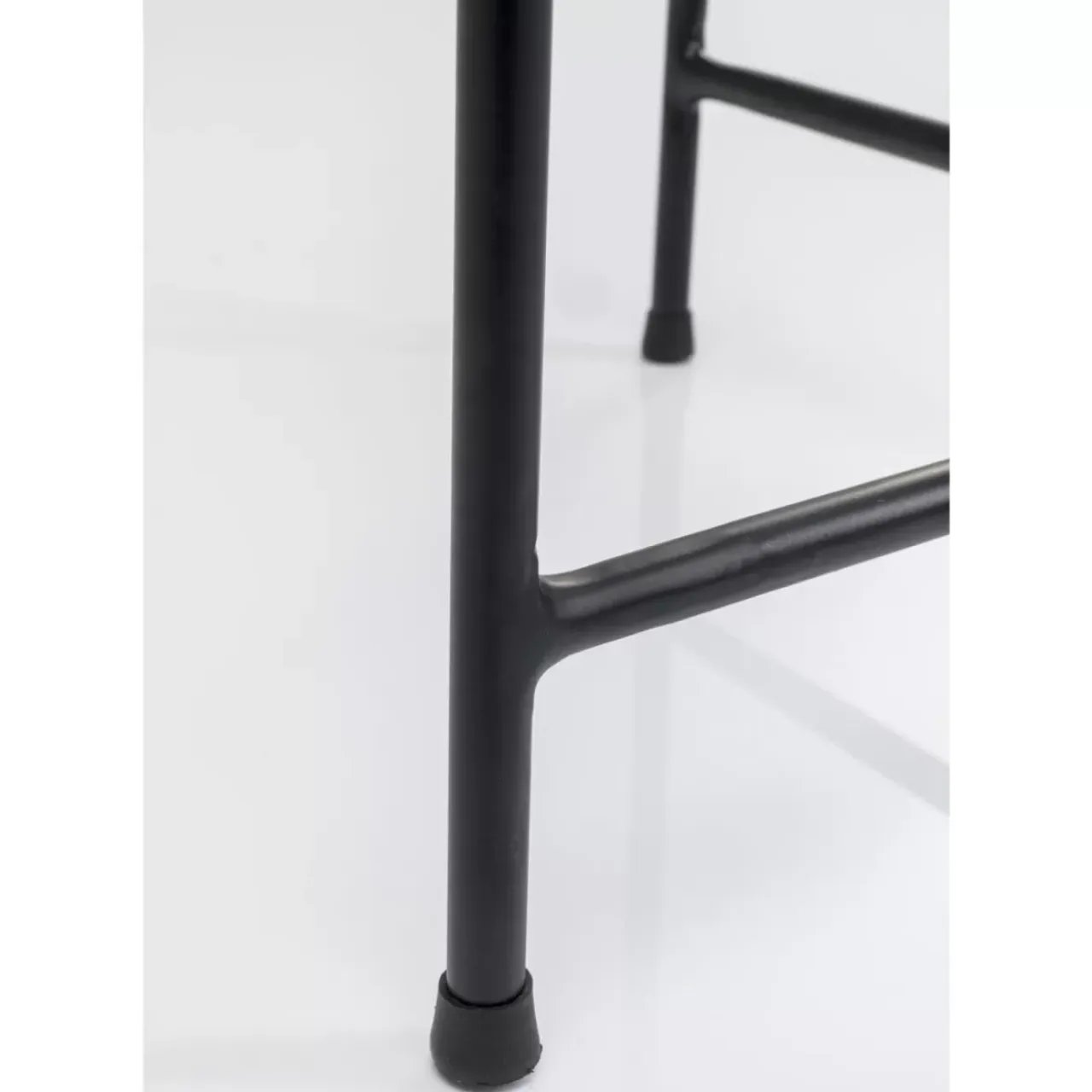 Tische-KARE Design Beistelltisch Ice Schwarz O40Cm