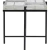 Tische-KARE Design Beistelltisch Iceline Schwarz 43X33Cm