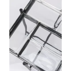 Tische-KARE Design Beistelltisch Iceline Schwarz 43X33Cm