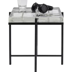 Tische-KARE Design Beistelltisch Iceline Schwarz 43X33Cm