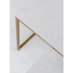 Tische-KARE Design Beistelltisch Key West Gold (3/Set)