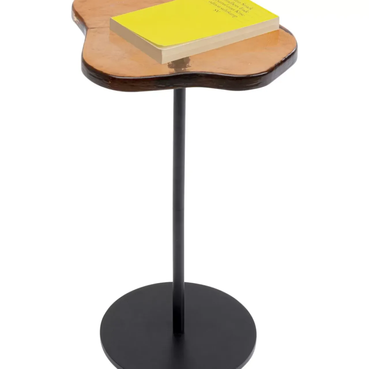 Tische-KARE Design Beistelltisch Lava Orange O30Cm