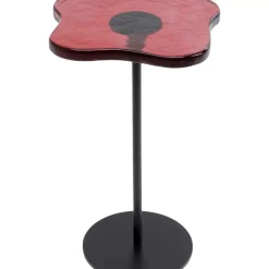 Tische-KARE Design Beistelltisch Lava Rot O30Cm