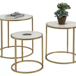 Tische-KARE Design Beistelltisch Limbo (3/Set) O45Cm