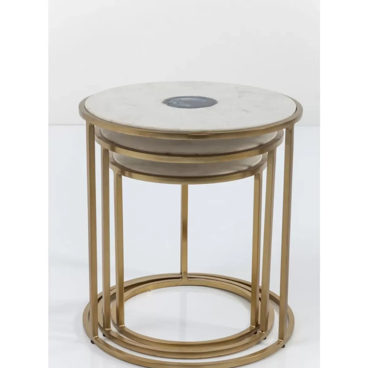 Tische-KARE Design Beistelltisch Limbo (3/Set) O45Cm