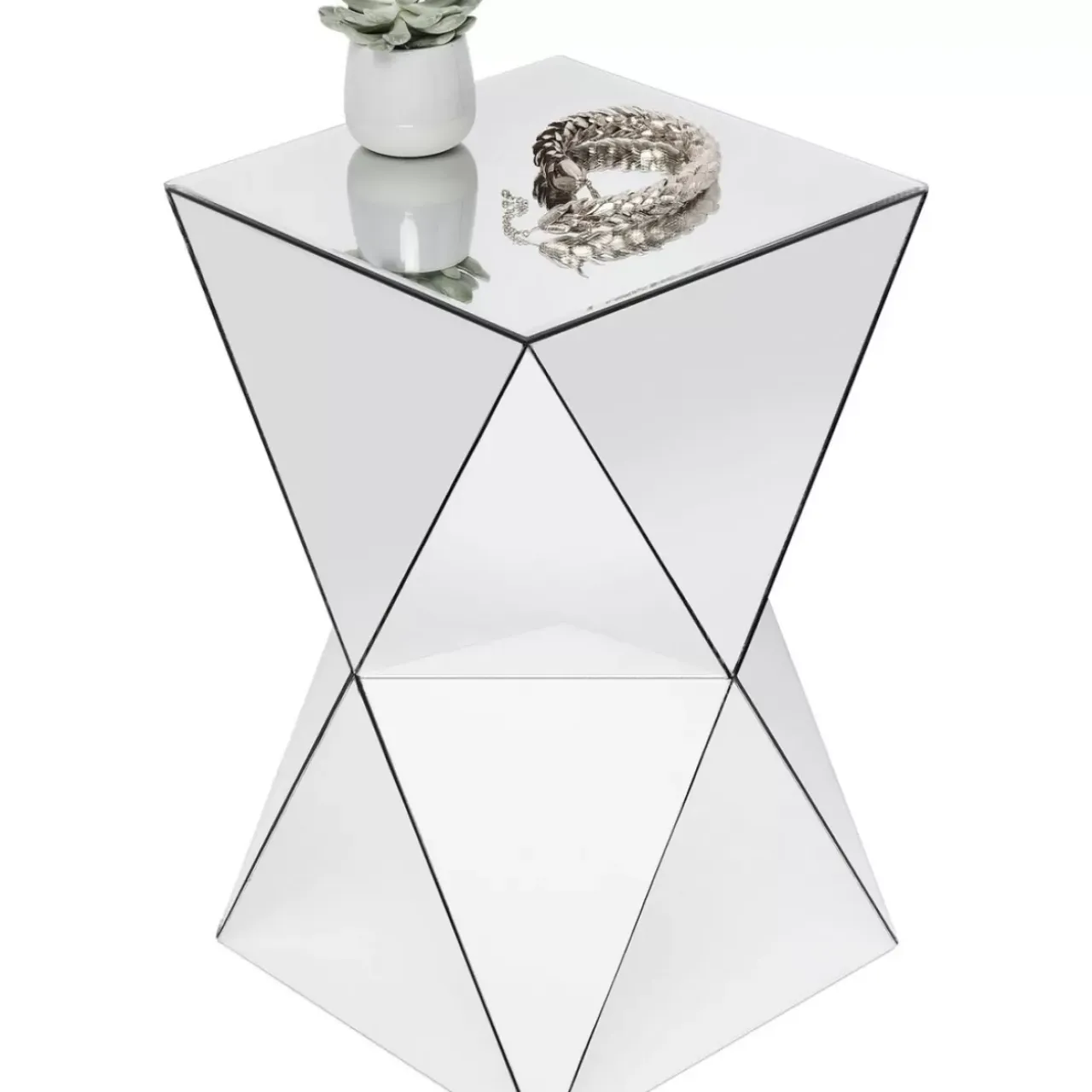 Tische-KARE Design Beistelltisch Luxury Triangle