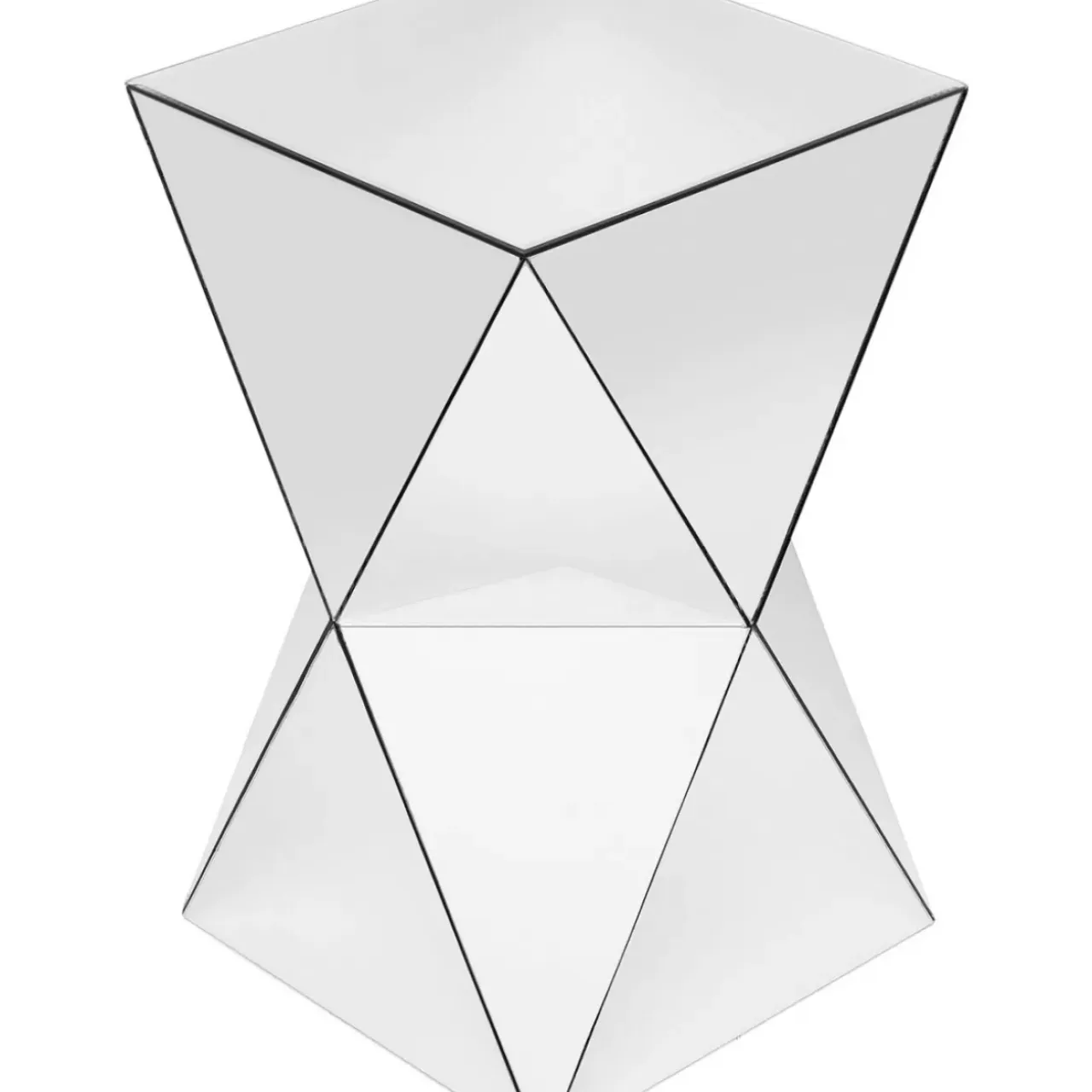 Tische-KARE Design Beistelltisch Luxury Triangle