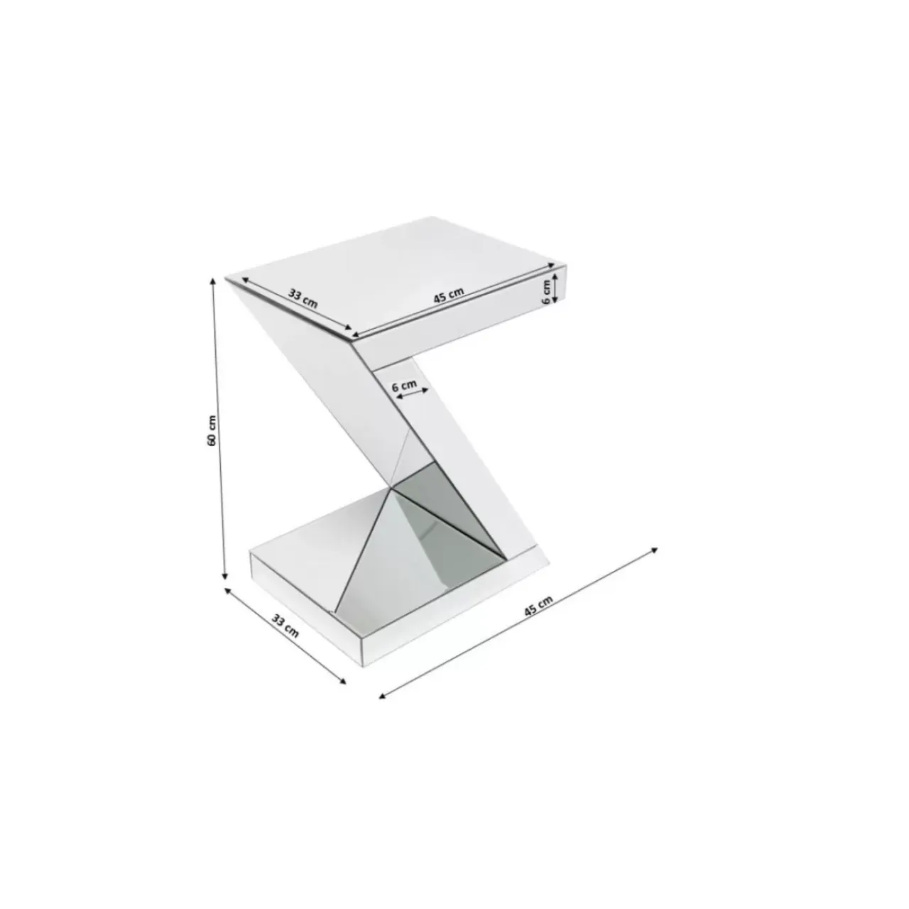 Tische-KARE Design Beistelltisch Luxury Z