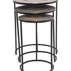 Tische-KARE Design Beistelltisch Marrakesh (3/Set) O48Cm